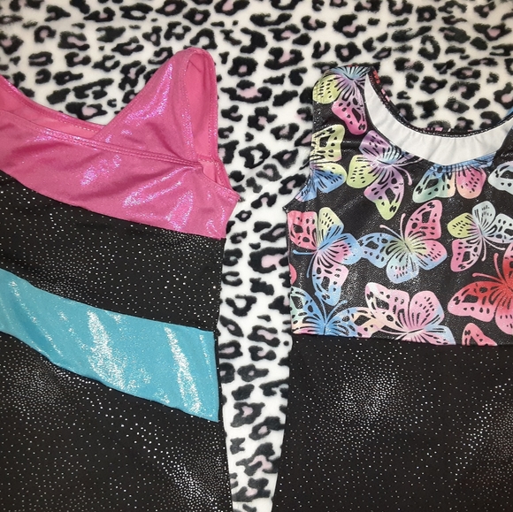 Gymnastic leotard Sz 6 and Sz 7. Multiple prints....$10 each - Picture 2 of 7